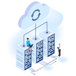 Đội ngũ kỹ thuật Cloudzone vận hành hệ thống máy chủ tại Data Center