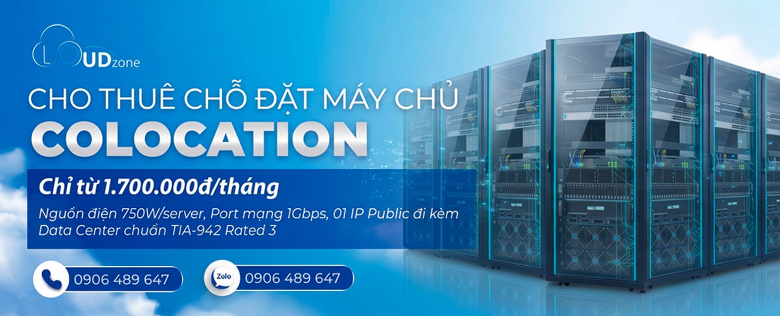 Cho thuê chỗ đặt máy chủ Colocation — chỉ từ 1.700.000đ/tháng