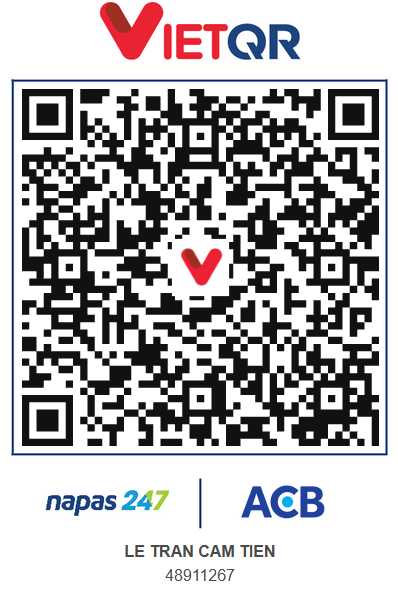 Mã QR ủng hộ